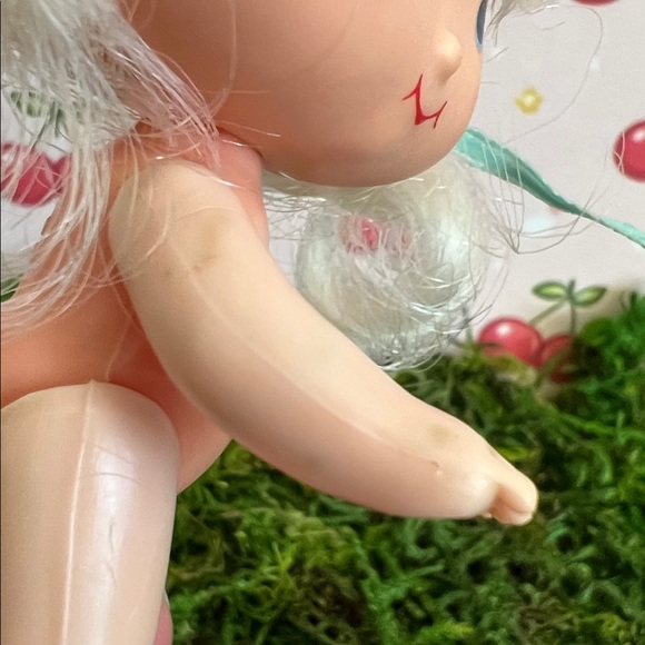 VTG Strawberry Shortcake 🍓 Apricot doll with her pet bunny, Hopsalot 70s - Picture 15 of 17